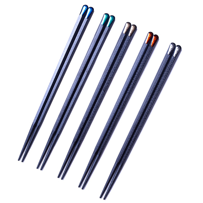 合金筷子日式尖头料理细头韩式