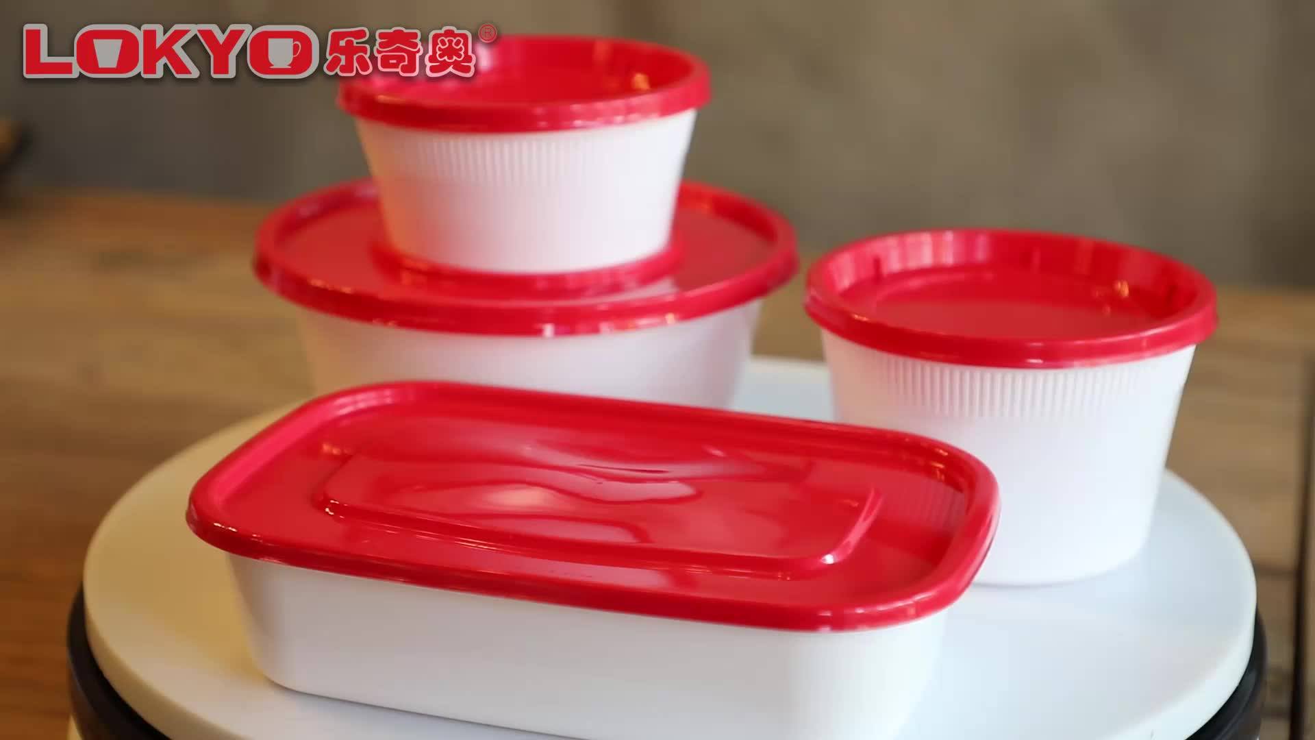 Disposable Noodle Bowls Best Selling High Quality Hard Plastic Food