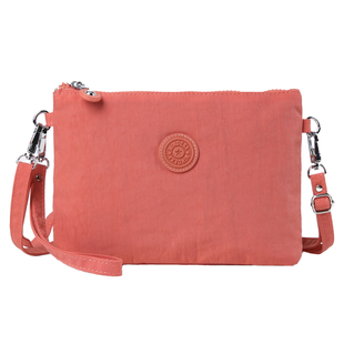 小方包女斜挎手拿两用包尼龙牛津布防泼水单层轻薄夏季手机护照包