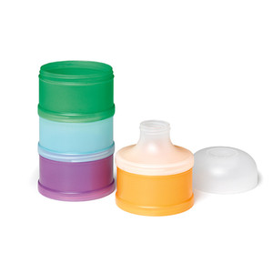 清仓特价西班牙苏维妮SUAVINEX宝宝婴儿奶粉存储分装盒4层宽口