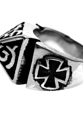 防身武器用品复古风女子自卫戒指