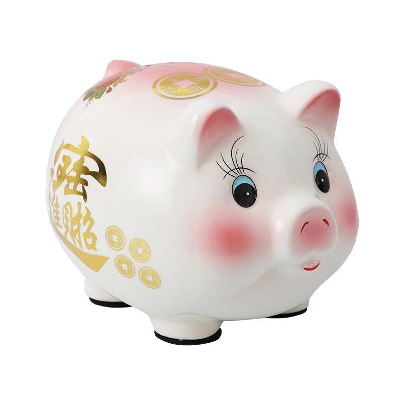金猪存钱罐不可取儿童储钱抖音
