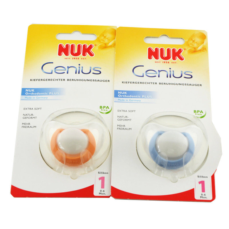 NUK德国乳胶新生婴儿安抚奶嘴