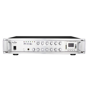 丹邦定压功放大功率音频放大器公共广播纯后级前置分区蓝牙功放机