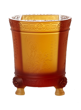 琉璃商务礼品同学聚会书房摆件