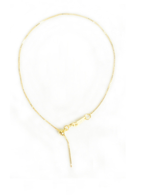 925纯银项链女穿珠银18k玫瑰金