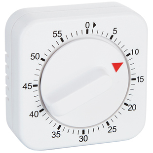 myle厨房定时器机械式计时器大声音老人提醒器小型定时器磁吸家用