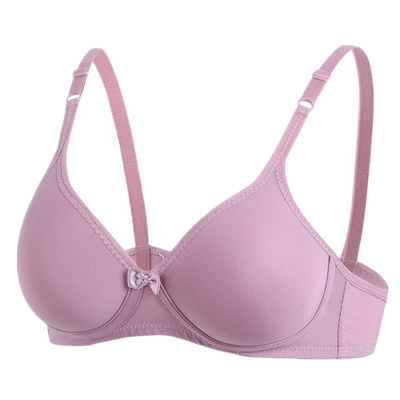 莹嫦小胸无钢圈聚拢文胸双排扣