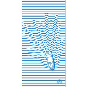 Hiturbo沙滩浴巾毛印花超细纤维运动吸水速干不沾沙情侣-快艇乘风