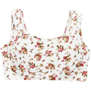 十文大胸显小无钢圈运动文胸棉薄杯健身聚拢防下垂背心式睡眠内衣