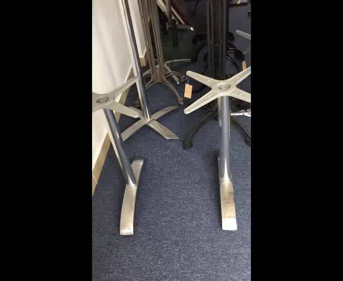 Strong Bearing Metal Furniture Parts Metal Bar Stool Bases Stainless