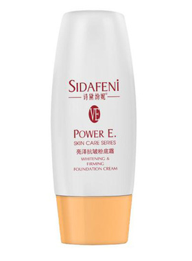 亮泽抗皱芬妮嫩白修颜细腻粉底霜