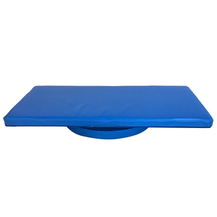 感统失调训练器材长方形上下旋转盘前庭教具儿童平衡协调圆形玩具