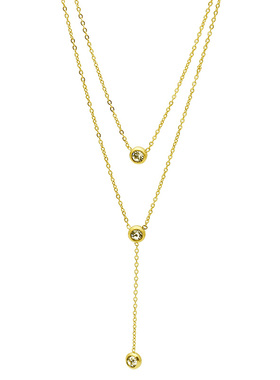 2023年新款高级感双层女轻奢项链