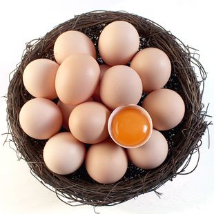 农家散养土鸡蛋新鲜40枚自养草鸡蛋柴鸡蛋笨鸡蛋现捡现发农村鸡蛋