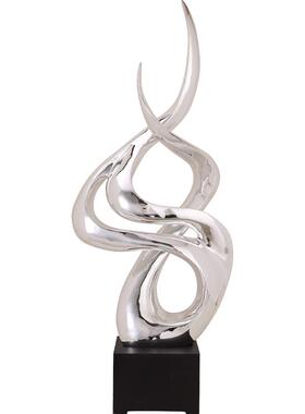 现代抽象艺术雕塑摆件开业装饰品