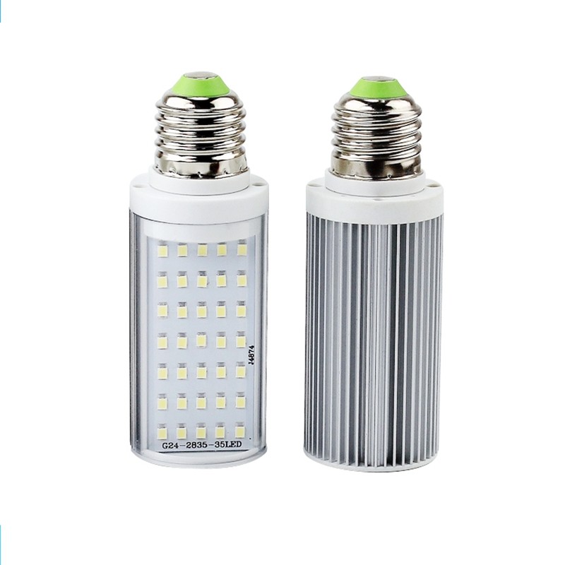 LED圆柱款横插灯单面发光灯g24插拔管110V220v玉米灯Lamp节能灯泡_虎窝淘