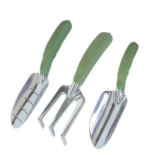 沃施worth 园艺工具三件套种花小铲子盆栽种植套装栽花松土工具铲