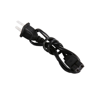 电铁饼充电线 电暖宝电源线 暖手宝 充电式电热饼 两孔铁饼充电线