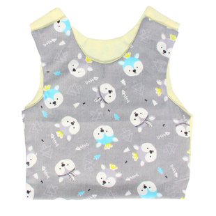 宝宝马甲半成品裁片婴儿纯棉背心手工制作裁剪儿童马夹定制0-3岁