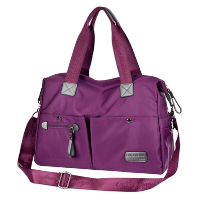 新款大容量尼龙女包旅行手提单肩