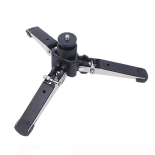 独脚架底座轻便易携三叉座 相机独脚架支撑座脚撑1/4三脚架三角爪