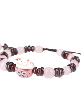 石榴石礼物敏匠原创猫本命年女