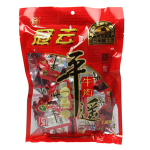 平遥牛肉粒冠云一品香袋装一口香休闲零食小吃258g小包装山西特产