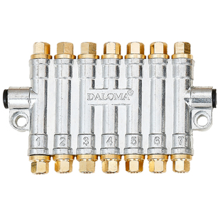 DALOMA检知容积式分配器7位定量油排分配器RH-3700 DLM-3700