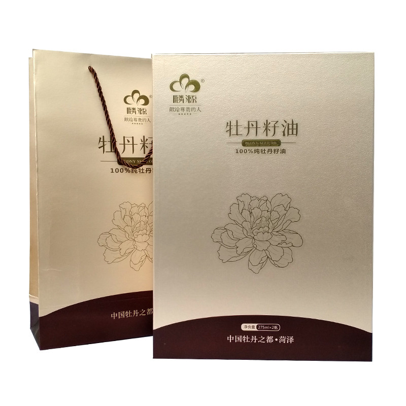 麟源牡丹籽油商务礼盒菏泽特产