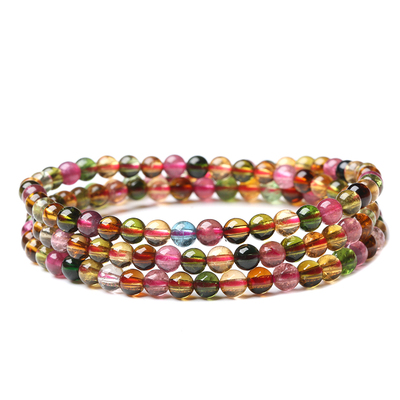 碧玺手链碧玺天然碧玺手链三圈