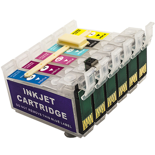 r330连供墨盒适用于爱普生R270 1400 1390打印机填充含复位芯片