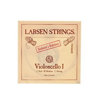 * 丹麦LARSEN 拉森专业儿童大提琴弦1/4 1/2 3/4套弦 分数单弦