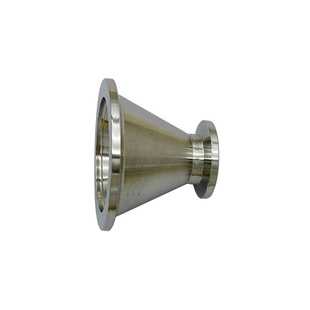 KF高真空大小头不锈钢快装16异径25变径40等径50卡盘接头管件配件