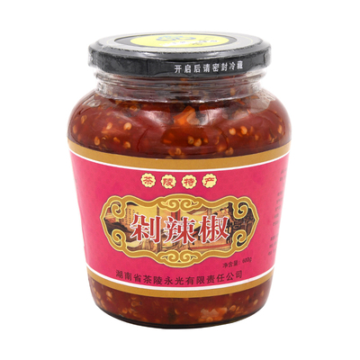 香辣剁辣椒湖南茶陵永光食品600g