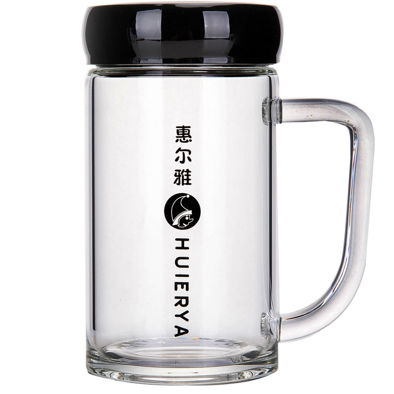 加厚泡茶手工单层玻璃杯惠尔雅