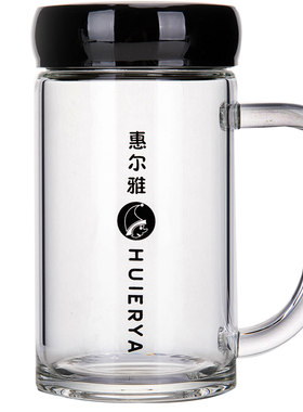 加厚泡茶手工单层玻璃杯惠尔雅