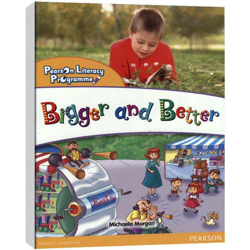 英文原版读物Pearson Literacy Programme：Bigger & Better小学