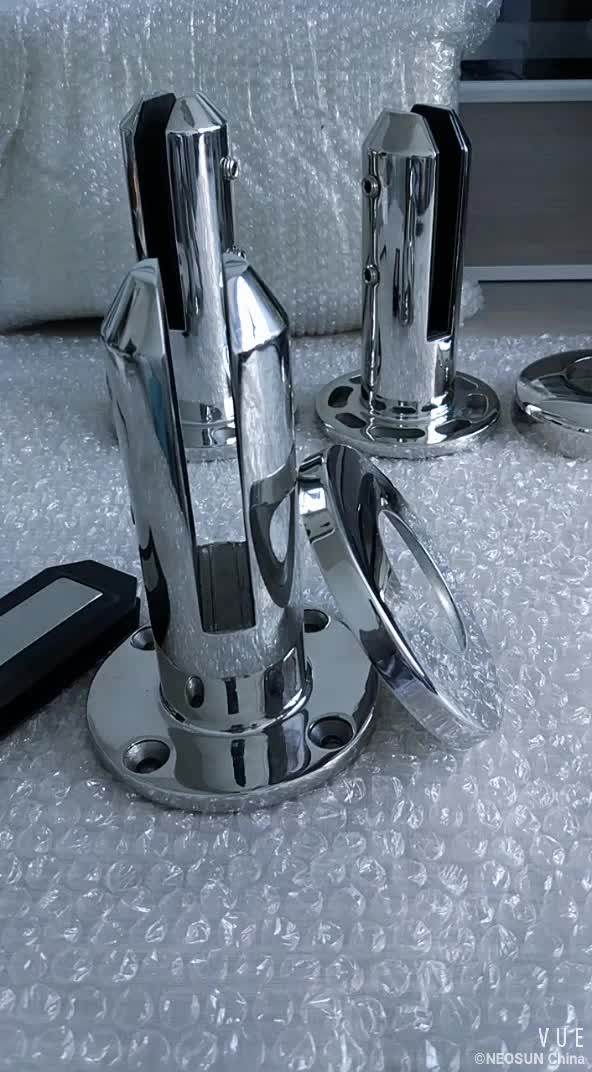 Stainless Steel Floor Glass Panel Mounting Brackets Buy Floor Glass