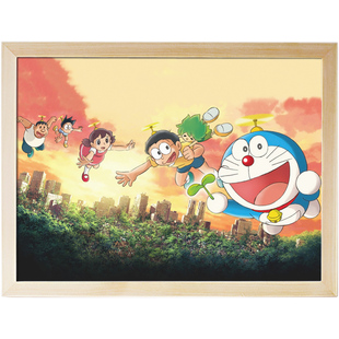 哆啦a梦 动漫周边 海报壁画挂画 摆件挂件 生日创意实用礼物女生