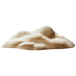 成竹茶器 远山茶针搁 陶瓷茶针搁置 茶夹架创意笔搁茶道摆件配件