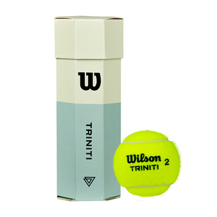 Wilson威尔胜网球Triniti全场地专业比赛环保纸桶上海大师赛用球