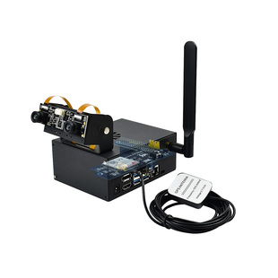 英伟达Jetson Nano B01金属外壳 保护壳 带摄像头支架 迷你机箱