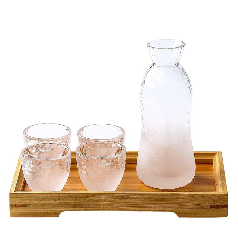云雾白酒分酒器套装分酒壶家用饭店用洋酒白酒杯玻璃红酒扎壶酒盅