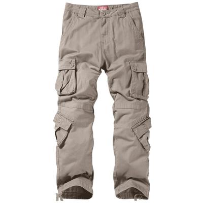 多口袋长裤工装裤match休闲宽松