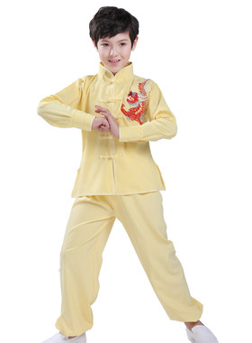 练功夫中国风武术服演出服