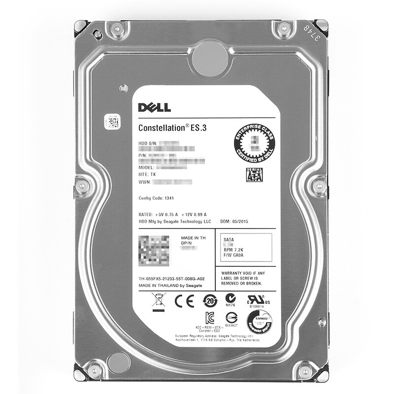 Dell/希捷 600G ST3600057SS 3.5寸15K 0W347K服务器硬盘 sas