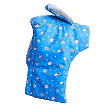 电动车挡风被冬季亲子套装后座款