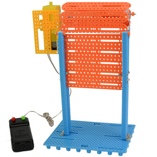 电动卷闸门科技小制作卷帘门工作原理小学生stem创客教育实验玩具