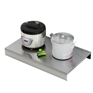 不锈钢电磁炉支架底座液化煤气灶燃气灶盖板置物架收纳免安装简易